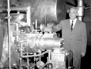 Willis Carrier - Junto do seu primeiro ar condicionado